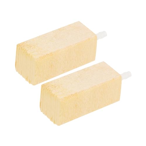YARNOW 2 Stück Protein Skimmer Air Stone Leichtes Holz Bubble Diffusor Tool Gleichmäßige Tiny Bubbles für Meerwasseraquarien Kompakt Luftdurchlässig Fördert Sauerstoffzirkulation und YARNOW 2 Stück Protein Skimmer Air Stone Leichtes Holz Bubble Diffusor Tool Gleichmäßige Tiny Bubbles für Meerwasseraquarien Kompakt Luftdurchlässig Fördert Sauerstoffzirkulation und von YARNOW