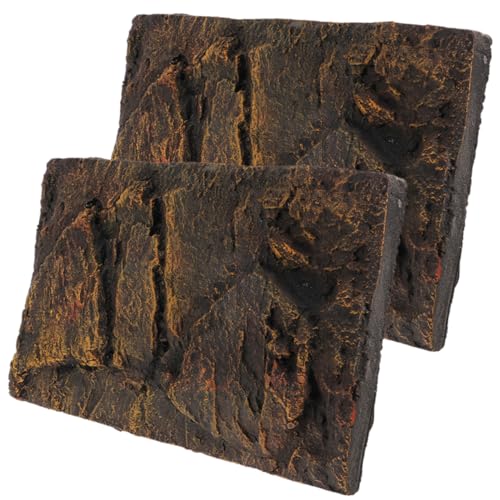 YARNOW 2 Stück Reptilienkastenkulisse Reptilienbehälter Hintergrundplatte Schildkrötenbehälter Dekorationsplatte 3D-Terrarium-Wandhintergrund Terrarienhintergrund glasbehälter Pu YARNOW 2 Stück Reptilienkastenkulisse Reptilienbehälter Hintergrundplatte Schildkrötenbehälter Dekorationsplatte 3D-Terrarium-Wandhintergrund Terrarienhintergrund glasbehälter Pu von YARNOW