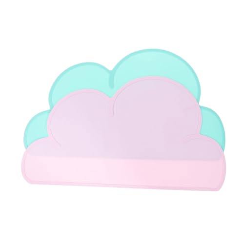 YARNOW 2 Stück Silikon Haustier Tischset Haustier Futtermatte Katzennapf Matte Isoliermatte Für Haustier Hund Futtermatte Hundefutter Matte Wolkenförmiges Haustier Tischset – YARNOW 2 Stück Silikon Haustier Tischset Haustier Futtermatte Katzennapf Matte Isoliermatte Für Haustier Hund Futtermatte Hundefutter Matte Wolkenförmiges Haustier Tischset – von YARNOW