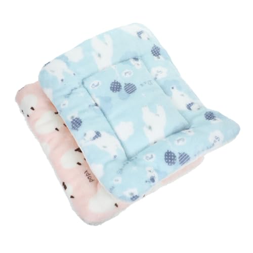 YARNOW 2 Stück Syrische Hamsterdecke Bettwäsche Kleines Tierbett Einstreu Für Meerschweinchen Vlies Meerschweinchenkissen Meerschweinchen Bett Schweine Winzig Haustier Tiere Plüsch Stoff YARNOW 2 Stück Syrische Hamsterdecke Bettwäsche Kleines Tierbett Einstreu Für Meerschweinchen Vlies Meerschweinchenkissen Meerschweinchen Bett Schweine Winzig Haustier Tiere Plüsch Stoff von YARNOW