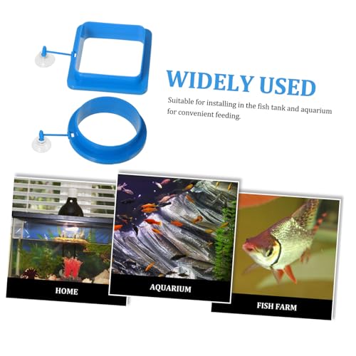YARNOW 2 Stück Teiliges Aquarium Futterring Schwimmend Verstellbar Doppellagig Fisch Futterhilfe Geeignet für Flake Futter Verhinderung von Futterverteilung im Aquarium YARNOW 2 Stück Teiliges Aquarium Futterring Schwimmend Verstellbar Doppellagig Fisch Futterhilfe Geeignet für Flake Futter Verhinderung von Futterverteilung im Aquarium von YARNOW