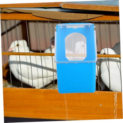 YARNOW 2 Stück Teiliges Multifunktions Futter Wassernapf Taubenkäfige Einfach Aufzuhängen Platzsparend aus Robustem Kunststoff mit Frischem Blau gelb Design Langlebig und Praktisch YARNOW 2 Stück Teiliges Multifunktions Futter Wassernapf Taubenkäfige Einfach Aufzuhängen Platzsparend aus Robustem Kunststoff mit Frischem Blau gelb Design Langlebig und Praktisch von YARNOW