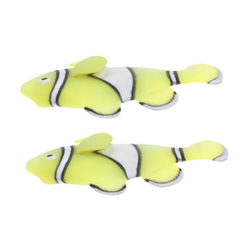 YARNOW 2 Stück Teiliges Schwimmendes Clownfisch Aquarium Ornament Lebensecht Langlebig Farbecht Frei Schwebend Einfach zu Reinigen Fisch Tank Dekoration für Unterwasserlandschaft YARNOW 2 Stück Teiliges Schwimmendes Clownfisch Aquarium Ornament Lebensecht Langlebig Farbecht Frei Schwebend Einfach zu Reinigen Fisch Tank Dekoration für Unterwasserlandschaft von YARNOW