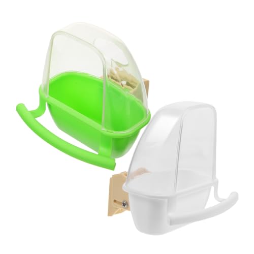 YARNOW Hängende Vogelfutterschale Set Papagei Wasser Feeder Für Käfig Vogelfutter Box Einfache Reinigung YARNOW Hängende Vogelfutterschale Set Papagei Wasser Feeder Für Käfig Vogelfutter Box Einfache Reinigung von YARNOW