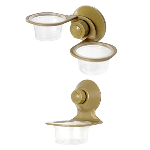 YARNOW 2 Stücke Futternapf Gecko-Feeder Futterbecken Für Würmer Gericht Essen Fütterung Reptil Futterspender Schüssel Futternäpfe Für Schildkröten Feeder Liefert Abs Pp von YARNOW