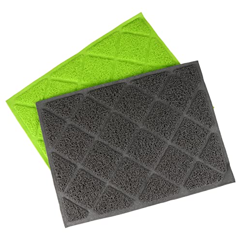 YARNOW 2 Stücke Katze Wurf Matte Haustier Fütterung Tischsat Für Welpen Haustier Food Bowl Pad Matte von YARNOW