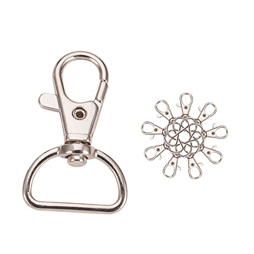 YARNOW 20er-Pack Lanyard-drehclip Metallseil-Tag-Clip Für Projekte Schnappverschluss Für Hunde YARNOW 20er-Pack Lanyard-drehclip Metallseil-Tag-Clip Für Projekte Schnappverschluss Für Hunde von YARNOW