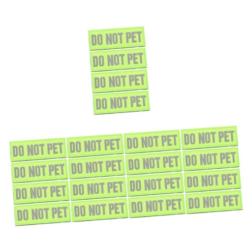 YARNOW 5 Sets Room Guy Night Dog Patches Service Dog Patches Reflektierendes Hundedekor Für Hunde 4 Stück * 5 YARNOW 5 Sets Room Guy Night Dog Patches Service Dog Patches Reflektierendes Hundedekor Für Hunde 4 Stück * 5 von YARNOW