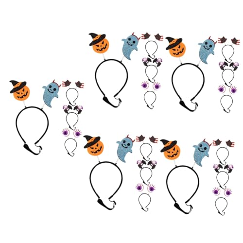 YARNOW 20 STK Halloween-Hunde-Stirnband Hund Halloween-Stirnband Haustier-Kopfschmuck für Halloween hundekostüm Halloween Hunde Halloween kostüm Stirnband für Katze Hundestirnband Kürbis von YARNOW