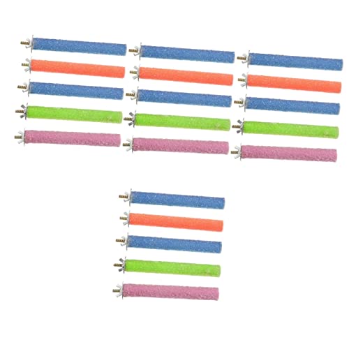 YARNOW 20 STK Vogelständer Ständer Ständer Bar Papageienständer Barsch Sittich Barsch Kauspielzeug Vogelkäfige Für Vogeltrainingsstockspielzeug Vogel Spielzeug Protokoll Vögel Schleifstab YARNOW 20 STK Vogelständer Ständer Ständer Bar Papageienständer Barsch Sittich Barsch Kauspielzeug Vogelkäfige Für Vogeltrainingsstockspielzeug Vogel Spielzeug Protokoll Vögel Schleifstab von YARNOW