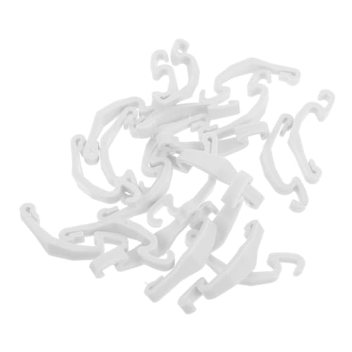 YARNOW 20stücke Kaninchenstall-Clips Hamsterkäfig-schnallen Vogelkäfig-türverschluss Abnehmbare Käfigklemme Kaninchengehege-Clips Für Kleine Haustiere von YARNOW