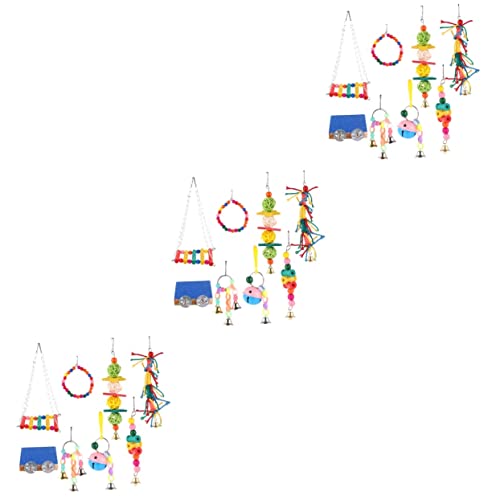 YARNOW 24 STK Papagei Vogel Spielzeug Papagei Kauspielzeug Plattform Stehen Sittiche Papageienkäfigspielzeug Kleines Vogelspielzeug Papagei Holzspielzeug Rattan Beissen Hängematte Hölzern YARNOW 24 STK Papagei Vogel Spielzeug Papagei Kauspielzeug Plattform Stehen Sittiche Papageienkäfigspielzeug Kleines Vogelspielzeug Papagei Holzspielzeug Rattan Beissen Hängematte Hölzern von YARNOW