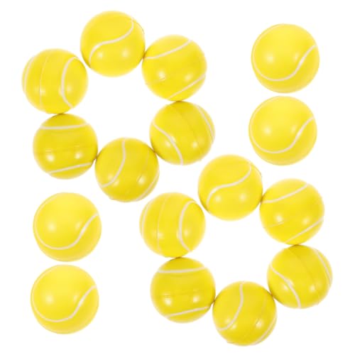 YARNOW 24 Stück Minitennis Stressbälle Für Erwachsene Hundeball Stressball Kleine Bälle Für Hunde Matschiger Ball Ballspielzeug Für Hunde Hundespielzeugball Mini-sportbälle Yellow Pu YARNOW 24 Stück Minitennis Stressbälle Für Erwachsene Hundeball Stressball Kleine Bälle Für Hunde Matschiger Ball Ballspielzeug Für Hunde Hundespielzeugball Mini-sportbälle Yellow Pu von YARNOW