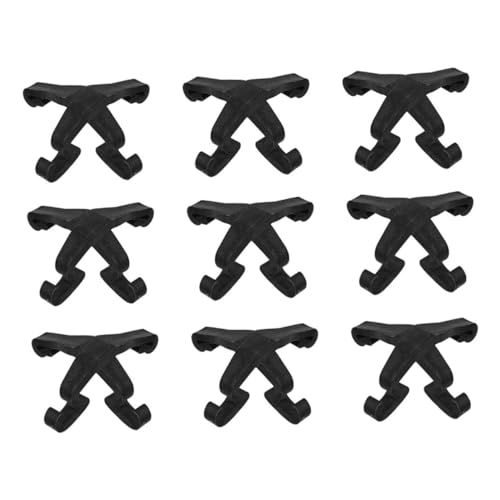 YARNOW 24 Stück Teiliges Robuste Kunststoff Käfigclips für Kleintiere Abnehmbare Verbindungsklemmen zur Sicheren Befestigung von Kaninchen und Hamsterkäfigen Platzsparend und Langlebig von YARNOW