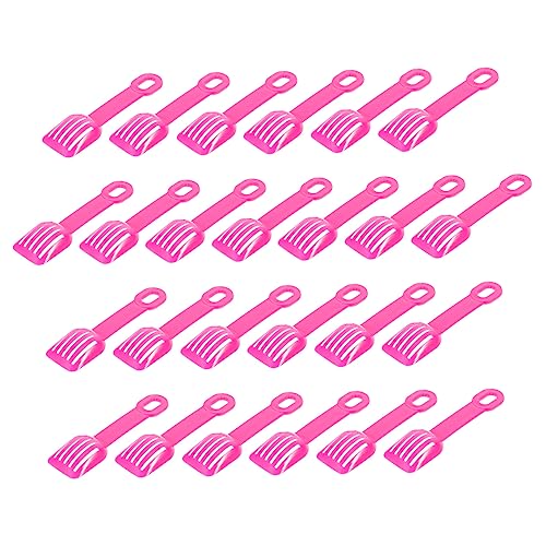 YARNOW 25stücke Filterschaufel Für Katzenstreu Mit Ausgehöhltem Design Geeignet Für Verschiedene Streuarten Ergonomischer Griff Für Komfortablen Gebrauch Leicht Und rutschfest von YARNOW