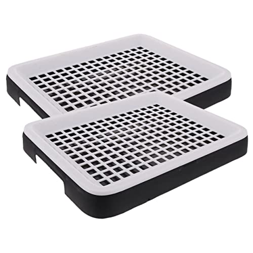 YARNOW 2Er-Box Hamster Toilette Tabletts Chinchilla Wurf Bausatz drinnen Hamster klo kaninchentoilette Hamsterklo Töpfchentrainer für Frettchen Kaninchen-Töpfchen aus Plastik pp Black YARNOW 2Er-Box Hamster Toilette Tabletts Chinchilla Wurf Bausatz drinnen Hamster klo kaninchentoilette Hamsterklo Töpfchentrainer für Frettchen Kaninchen-Töpfchen aus Plastik pp Black von YARNOW