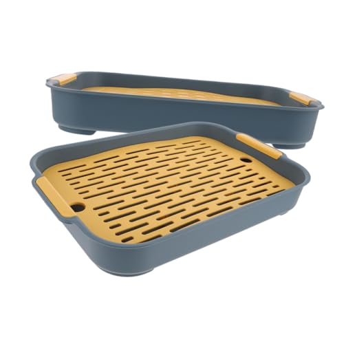 YARNOW 2Er-Box Haustiertoilette Meerschweinchen Wurf Mülleimer Hasen-Toilettentablett Ausbildung Kaninchenklo Hamster Toilette kleine Haustierkäfigversorgung Hasen-Töpfchenpfanne pp YARNOW 2Er-Box Haustiertoilette Meerschweinchen Wurf Mülleimer Hasen-Toilettentablett Ausbildung Kaninchenklo Hamster Toilette kleine Haustierkäfigversorgung Hasen-Töpfchenpfanne pp von YARNOW