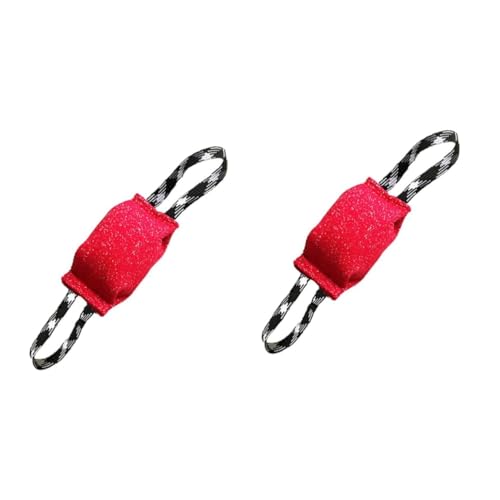 YARNOW 2st Beißkissen Beißbeutel Beißstab Hunde-schleppspielzeug Interaktives Spielzeug Für Hunde Hundebissspielzeug Weiche Kissen Rot Der Hund Trainingsmaterial Dickes Reißfestes Tuch YARNOW 2st Beißkissen Beißbeutel Beißstab Hunde-schleppspielzeug Interaktives Spielzeug Für Hunde Hundebissspielzeug Weiche Kissen Rot Der Hund Trainingsmaterial Dickes Reißfestes Tuch von YARNOW