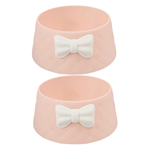 YARNOW 2st Hundefutter Haustiere Wasserzufuhrschale Welpennapf Futternapf Für Hunde Futternäpfe Für Katzen Hundenapf Katzenbrunnen Kleine Tierschalen Reisschale Kleiner Hund Rosa YARNOW 2st Hundefutter Haustiere Wasserzufuhrschale Welpennapf Futternapf Für Hunde Futternäpfe Für Katzen Hundenapf Katzenbrunnen Kleine Tierschalen Reisschale Kleiner Hund Rosa von YARNOW