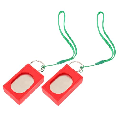 YARNOW 2St Haustier-Clicker Tiertrainer-Clicker Klicker für Haustiertraining Hund bellt clicker Hunde trainingsspielzeug Hunde zubehör Clicker für Hunde Clicker für Haustierpressen rot YARNOW 2St Haustier-Clicker Tiertrainer-Clicker Klicker für Haustiertraining Hund bellt clicker Hunde trainingsspielzeug Hunde zubehör Clicker für Hunde Clicker für Haustierpressen rot von YARNOW