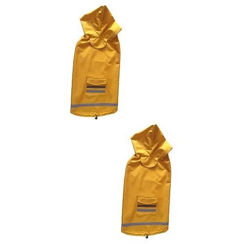 YARNOW 2St Haustier Regen Slicker hunderegenmantel mit bauchschutz Regenjacken für Hunde Duschhaube für Hund Regenmantel für Hunde wimperntusche Regenjacke für Haustiere Großer Hund YARNOW 2St Haustier Regen Slicker hunderegenmantel mit bauchschutz Regenjacken für Hunde Duschhaube für Hund Regenmantel für Hunde wimperntusche Regenjacke für Haustiere Großer Hund von YARNOW