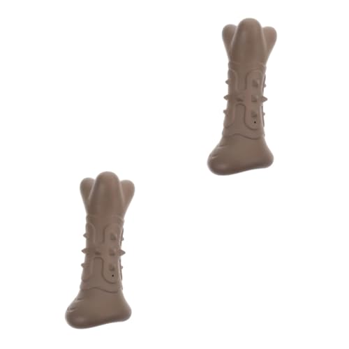 YARNOW 2St Haustier Spielzeug Kauspielzeug für Haustiere aus Gummi Welpenspielzeug aus Gummi Interactive Dog Toys hundewelpen Spielzeug Spielzeuge Indoor-Hundespielzeug Backenzahn von YARNOW