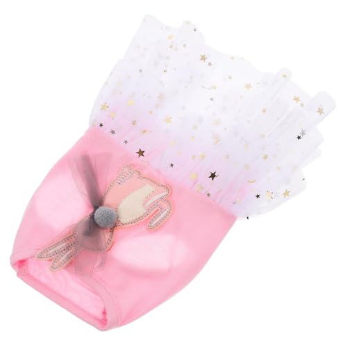 YARNOW 2St Haustierrock kleine hundekleidung süße hundekleidung Partykleidung für Haustiere süße Hunde-Outfits Dog Costume hundekostüme für Hunde Kleid für Hund Haustierkleidung Rosa von YARNOW