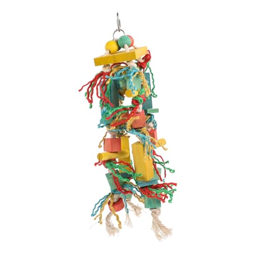 YARNOW 2St Papagei Kauspielzeug Bissfestes Nymphensittich-Spielzeug hängendes Vogelspielzeug vogelkäfig zubehör vogelzubehör für käfig Spielzeuge Papageienspielzeug für große Vögel kauen YARNOW 2St Papagei Kauspielzeug Bissfestes Nymphensittich-Spielzeug hängendes Vogelspielzeug vogelkäfig zubehör vogelzubehör für käfig Spielzeuge Papageienspielzeug für große Vögel kauen von YARNOW