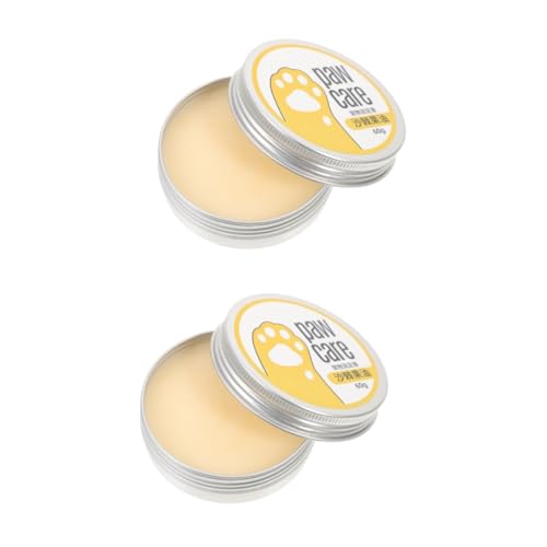 YARNOW 2St Pfotencreme für Haustiere Haustierpfotenbalsam Hunde Pfotenbalsam Tierpflegeprodukte Haustierfußcreme Haustier Katze Versorgung Pfotenpflegebalsam für Haustiere Bienenwachs YARNOW 2St Pfotencreme für Haustiere Haustierpfotenbalsam Hunde Pfotenbalsam Tierpflegeprodukte Haustierfußcreme Haustier Katze Versorgung Pfotenpflegebalsam für Haustiere Bienenwachs von YARNOW