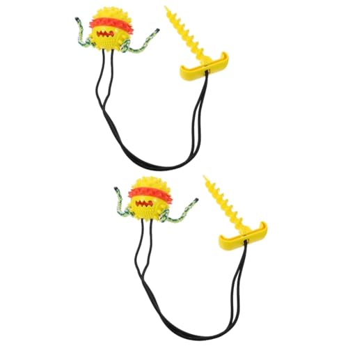 YARNOW 2St Zähne ziehen Ball Beißspielzeug für Welpen Zahnkauspielzeug für Hunde Dog chew Toy hundekauspielzeuge Kauspielzeug für Haustiere Hundebissspielzeug draussen Kordelzug der Hund YARNOW 2St Zähne ziehen Ball Beißspielzeug für Welpen Zahnkauspielzeug für Hunde Dog chew Toy hundekauspielzeuge Kauspielzeug für Haustiere Hundebissspielzeug draussen Kordelzug der Hund von YARNOW