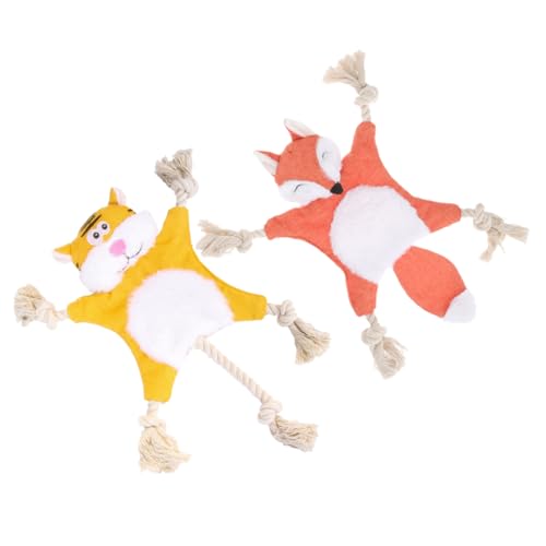 YARNOW 2St zahnspielzeug für welpen kleines hundespielzeug quietscht Haustier kauen Haustiere knete kauspielzeug Backenzahnspielzeug für Hunde Beiß ohne Füllung Stoff YARNOW 2St zahnspielzeug für welpen kleines hundespielzeug quietscht Haustier kauen Haustiere knete kauspielzeug Backenzahnspielzeug für Hunde Beiß ohne Füllung Stoff von YARNOW
