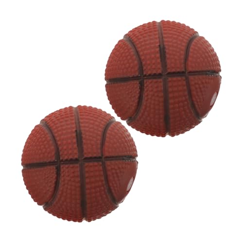 YARNOW 2Stücke Basketball Interaktive Quietschbälle für Kauspielzeug für Drinnen und Draußen Fördert Aktivität und Training und Kompakt Perfektes YARNOW 2Stücke Basketball Interaktive Quietschbälle für Kauspielzeug für Drinnen und Draußen Fördert Aktivität und Training und Kompakt Perfektes von YARNOW