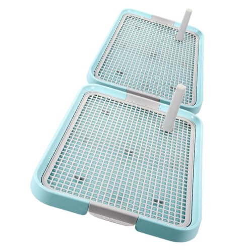YARNOW 2Stücke Haustier Hundetöpfchen Tablett Für Urinschale Für Welpen Praktische Für Drinnen Hochwertiges Zu Reinigendes Hundezubehör YARNOW 2Stücke Haustier Hundetöpfchen Tablett Für Urinschale Für Welpen Praktische Für Drinnen Hochwertiges Zu Reinigendes Hundezubehör von YARNOW