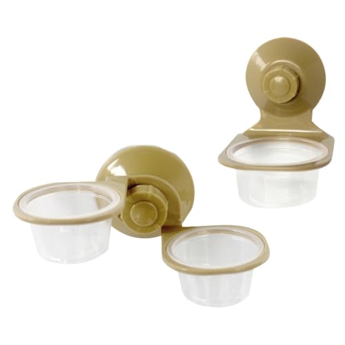 YARNOW 2Stücke Wandmontierte Futter Und Wasserschalen Für Reptilien Futtergeschirr Für Eidechsen Hängende Lebensmittelschale Und Wasserzulieferer Für Terrarien YARNOW 2Stücke Wandmontierte Futter Und Wasserschalen Für Reptilien Futtergeschirr Für Eidechsen Hängende Lebensmittelschale Und Wasserzulieferer Für Terrarien von YARNOW
