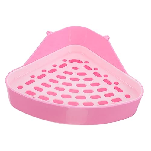 YARNOW 2er-Box Kaninchentoilette Rattenstreu Mülleimer Im Innenbereich to-go-behälter Aus Kunststoff Haustiertoilette Töpfchen-trainingstoilette Für Haustiere Plastik Rosa Pfanne Drinnen YARNOW 2er-Box Kaninchentoilette Rattenstreu Mülleimer Im Innenbereich to-go-behälter Aus Kunststoff Haustiertoilette Töpfchen-trainingstoilette Für Haustiere Plastik Rosa Pfanne Drinnen von YARNOW