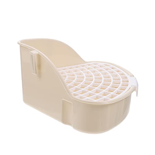 YARNOW 2er-Box Kaninchentoilette Häschen Toilette Klein Hamsterbad Käfig Töpfchen Trainer Hasenbettwäsche Extra Großes Tablett Spielzeughase Plastik Weiß Überdimensioniert Kaninchenkäfig YARNOW 2er-Box Kaninchentoilette Häschen Toilette Klein Hamsterbad Käfig Töpfchen Trainer Hasenbettwäsche Extra Großes Tablett Spielzeughase Plastik Weiß Überdimensioniert Kaninchenkäfig von YARNOW