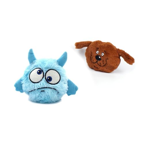 YARNOW Dog Voice 2 Stück Hundebälle für und Mittelgroße Hunde Plüschspielzeugbälle Hüpfend Interaktives Spielen YARNOW Dog Voice 2 Stück Hundebälle für und Mittelgroße Hunde Plüschspielzeugbälle Hüpfend Interaktives Spielen von YARNOW