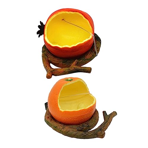 YARNOW 2stücke Vogelfutterbehälter Hängend Für Käfig Mit Großem Fassungsvermögen Aus Hochwertigem Material Für Papageien Kaninchen Hamster Etc Leicht Zu Montieren Entfernen von YARNOW