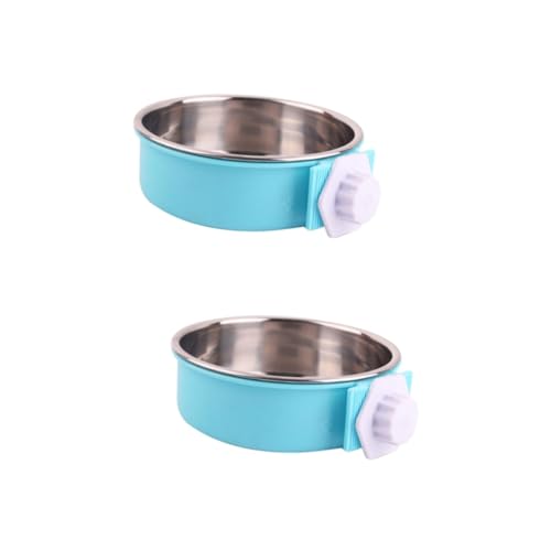 YARNOW 2st Haustier Futter Käfig Hängende Schüssel Haustiergericht Abnehmbarer Hundenapf Hängender Napf Für Haustiere Welpenfütterung Hängende Schale Rostfreier Stahl Polypropylenharz YARNOW 2st Haustier Futter Käfig Hängende Schüssel Haustiergericht Abnehmbarer Hundenapf Hängender Napf Für Haustiere Welpenfütterung Hängende Schale Rostfreier Stahl Polypropylenharz von YARNOW