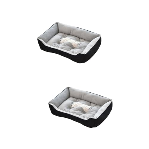 YARNOW 2st Haustier Warmes Warmes Haustierbett Winter Haustierbedarf Haustierhütte Waschbares Hundebett Hundebetten Hundehaus Bett Haustierzubehör Großer Hund YARNOW 2st Haustier Warmes Warmes Haustierbett Winter Haustierbedarf Haustierhütte Waschbares Hundebett Hundebetten Hundehaus Bett Haustierzubehör Großer Hund von YARNOW