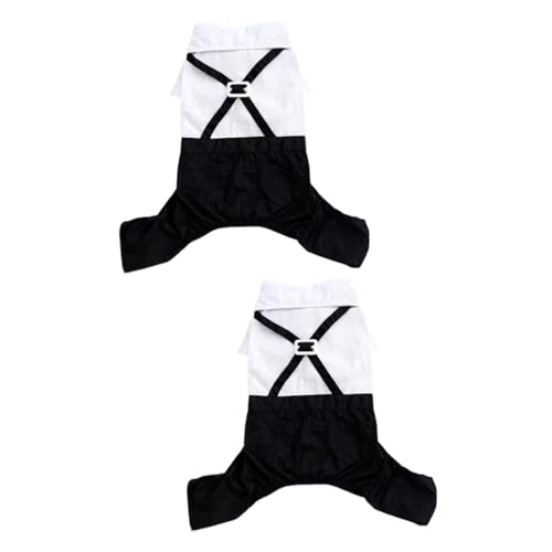 YARNOW 2St Haustieranzug hundemantel Dog Raincoat formelles Hemd für Hunde Smoking-Hundekostü formelle Kleidung Badeanzug Haustierkleidung Hundekleid Hochzeit einstellen Arbeitskleidung YARNOW 2St Haustieranzug hundemantel Dog Raincoat formelles Hemd für Hunde Smoking-Hundekostü formelle Kleidung Badeanzug Haustierkleidung Hundekleid Hochzeit einstellen Arbeitskleidung von YARNOW