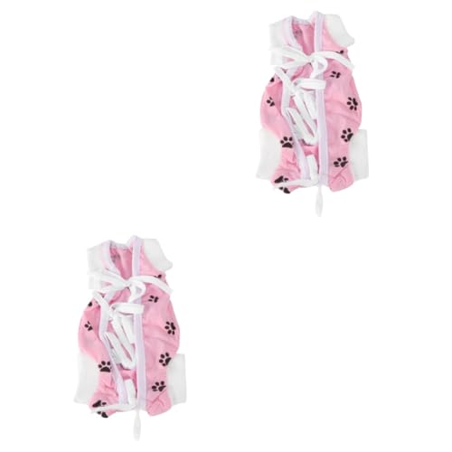 YARNOW 2st Hundekleid Rettungsanzug Für Haustiere Hundekostü Kostü Welpenanzug Kleider Genesungsanzug Für Hundeoperationen Op-Anzug Für Welpen Stillkleid Rosa Hündchen Op-kittel YARNOW 2st Hundekleid Rettungsanzug Für Haustiere Hundekostü Kostü Welpenanzug Kleider Genesungsanzug Für Hundeoperationen Op-Anzug Für Welpen Stillkleid Rosa Hündchen Op-kittel von YARNOW