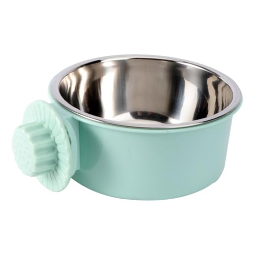 YARNOW 2 Stücke Hund Wasser Schüssel Edelstahl Tragbare Pet Feeder Design Pet Supplies Grün Mittleren Größe YARNOW 2 Stücke Hund Wasser Schüssel Edelstahl Tragbare Pet Feeder Design Pet Supplies Grün Mittleren Größe von YARNOW
