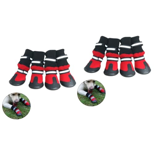 YARNOW 2st Hundeschuhe rutschfeste Hundestiefel Für Haustiere Pfotenschutz Für Hundestiefel Warme Schühchen Für Welpenspiele Schneeschuhe Für Haustiere Haustierzubehör Großer Hund YARNOW 2st Hundeschuhe rutschfeste Hundestiefel Für Haustiere Pfotenschutz Für Hundestiefel Warme Schühchen Für Welpenspiele Schneeschuhe Für Haustiere Haustierzubehör Großer Hund von YARNOW