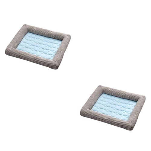 YARNOW 2St für Katze Eispad für Haustiere Welpenbett für Haustiere Kühlmatte hundebetten haustierbett dogbed Hundeunterlagen Katze schlafkissen Hundekissen Sommer Kühlkissen YARNOW 2St für Katze Eispad für Haustiere Welpenbett für Haustiere Kühlmatte hundebetten haustierbett dogbed Hundeunterlagen Katze schlafkissen Hundekissen Sommer Kühlkissen von YARNOW
