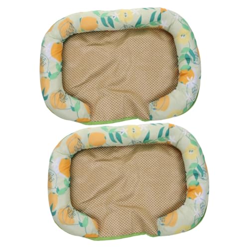 YARNOW 2st Katzenbettmatte Kaninchen-kühlkissen Kätzchen Schlafmatte Kühlkissen Für Hunde Kühlmatte Für Hund Sommerhaustierbett Sommerkühlkissen Für Haustiere Hundebox Matte Rattan-Matte YARNOW 2st Katzenbettmatte Kaninchen-kühlkissen Kätzchen Schlafmatte Kühlkissen Für Hunde Kühlmatte Für Hund Sommerhaustierbett Sommerkühlkissen Für Haustiere Hundebox Matte Rattan-Matte von YARNOW