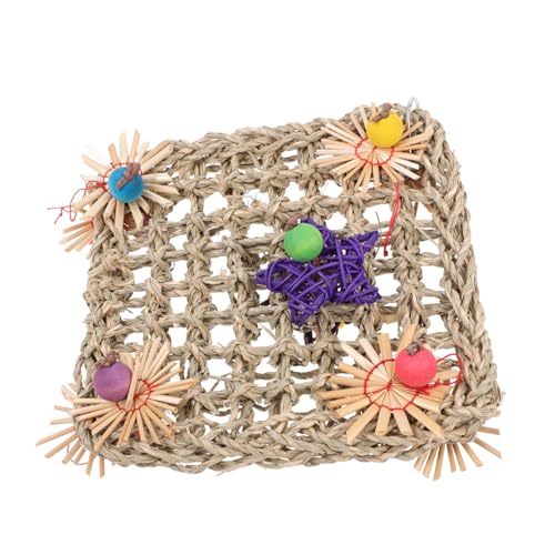 YARNOW 2St Kletternetz Haustier hängendes Netz Tierspielzeug Vogel Spielplatz Papageien Kletterseil Spielzeuge Vogelspielzeug Kletterspielzeug für Vögel Kauspielzeug für Vögel König von YARNOW