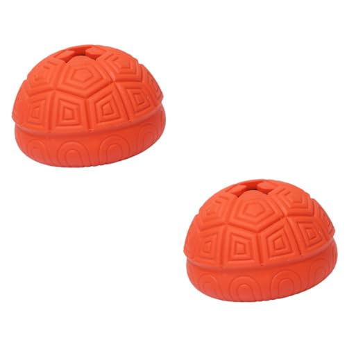 YARNOW 2stücke Pet Dog Molar Spielzeug Kau-Spielzeug Für Futterleckball Langsame Fütterung Zahnpflege Langeweile Geeignet Für Kleine Und Mittelgroße Hunde von YARNOW