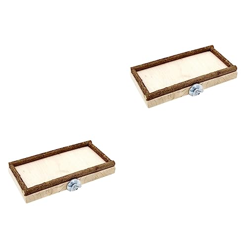 YARNOW 2stücke Holzspielzeug Für Papageien Springbrett Und Futterbox Für Sittiche Sicheres Und Spielzeug Und Koordination Für Vögel Im Innenbereich YARNOW 2stücke Holzspielzeug Für Papageien Springbrett Und Futterbox Für Sittiche Sicheres Und Spielzeug Und Koordination Für Vögel Im Innenbereich von YARNOW