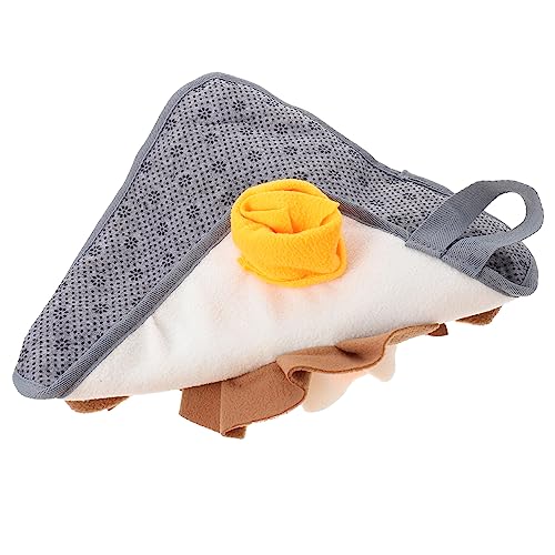 YARNOW 2St Pet Sniffing Pad Polarfleece-Decke Langsame Fütterungsmatte für Haustiere Meerschweinchen Schnüffelmatte Spielzeuge Schnüffelkissen für Haustiere Nasenarbeits-Fütterungsmatte von YARNOW